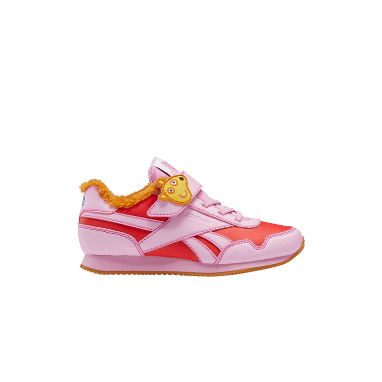 Peppa Pig x Reebok Royal Classic Jogger 3 Toddler 'Icono Pink' — Icono Pink/Electric Crimson/Pyro Red
