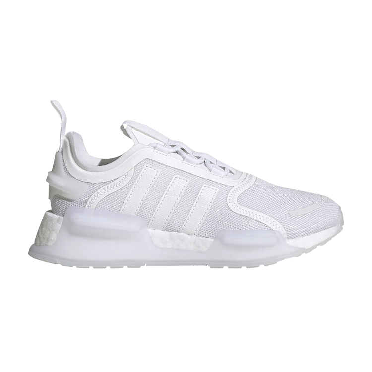 Adidas NMD_V3 J 'Triple White' — Cloud White/Cloud White/Cloud White