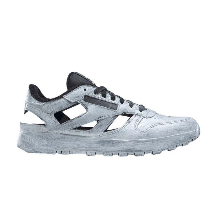 Maison Margiela x Reebok Classic Leather DQ 'Whiteout' — Black/Black/Footwear White