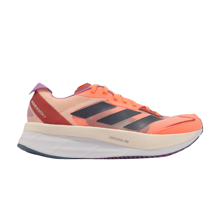 Adidas Wmns Adizero Boston 11 'Beam Orange' — Beam Orange/Wonder Steel/Bliss Orange