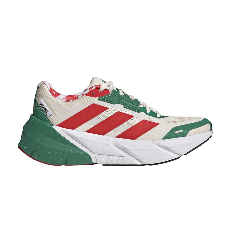 Adidas Adistar 1 'Refuel' — Chalk White/Vivid Red/Bold Green