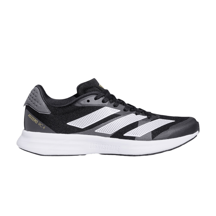 Adidas Wmns Adizero RC 4 'Black Grey' — Core Black/Cloud White/Grey Six
