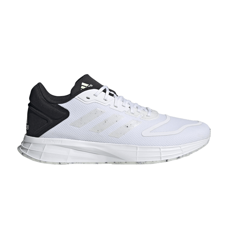 Adidas Duramo SL 2.0 'White Black' — Cloud White/Cloud White/Almost Lime