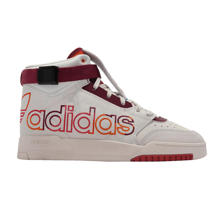 Adidas Drop Step 'Chinese New Year' — Crystal White/Core Burgundy/Altered Amber