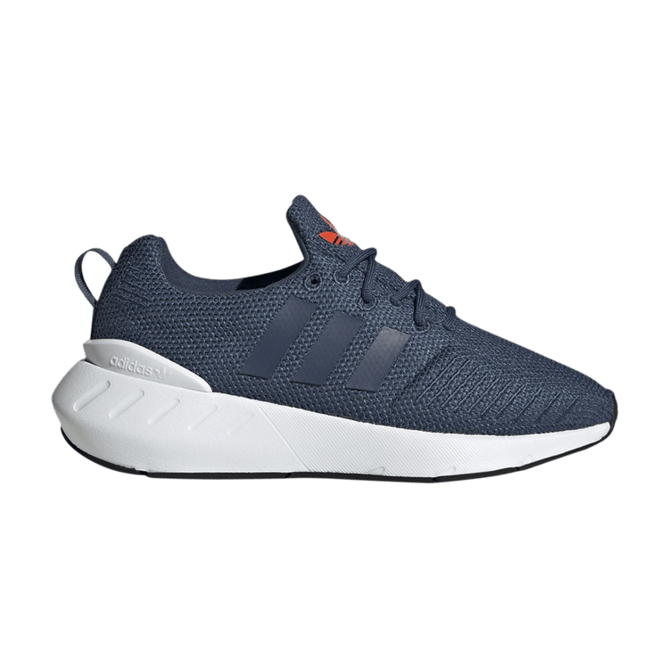 Adidas Swift Run 22 Big Kid 'Mineral Blue' — Mineral Blue/Mineral Blue/Core Black