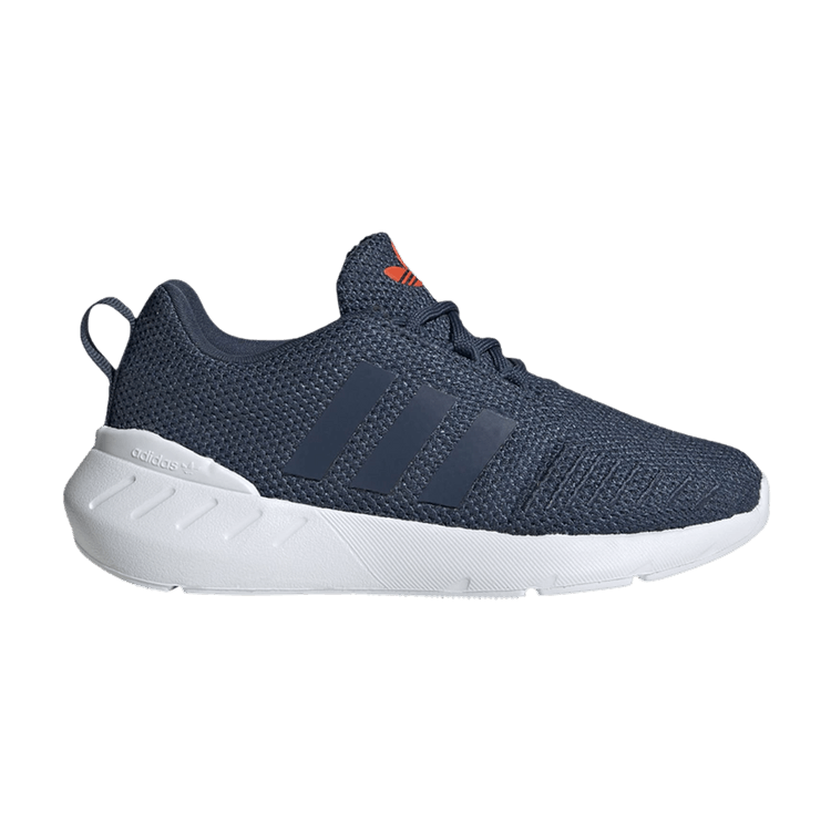 Adidas Swift Run 22 Little Kid 'Mineral Blue' — Mineral Blue/Mineral Blue/Core Black