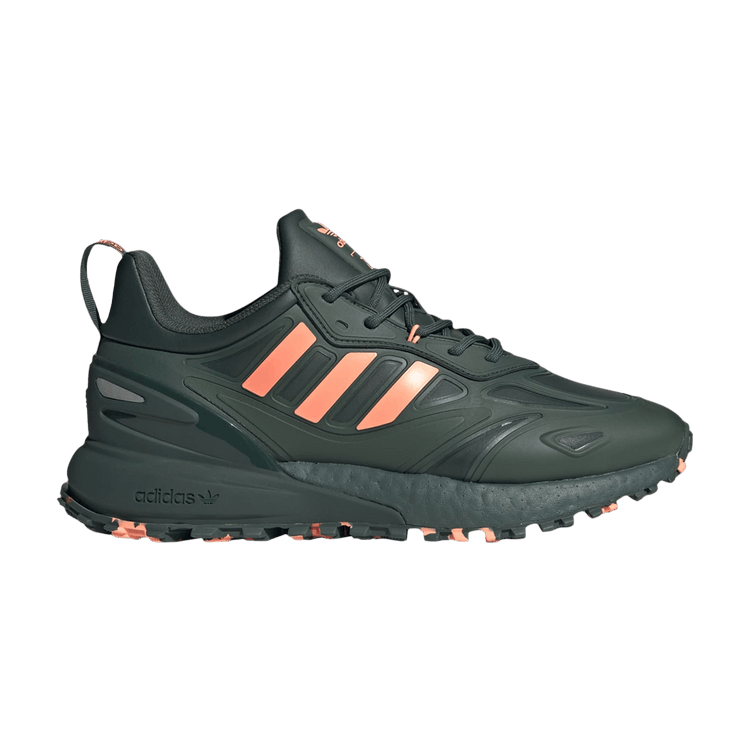 Adidas ZX 2K Boost 2.0 Trail 'Mineral Green Beam Orange' — Mineral Green/Beam Orange/Impact Orange