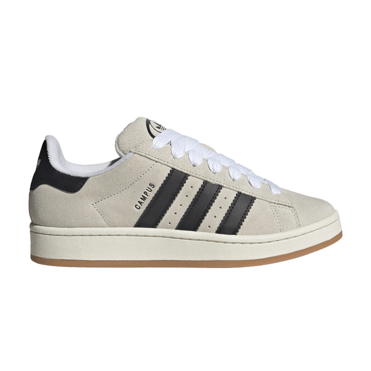 adidas Wmns Campus 00s 'Crystal White Black' — Crystal White/Core Black/Off White
