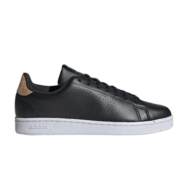 Adidas Advantage 'Black Cork' — Core Black/Core Black/Cloud White