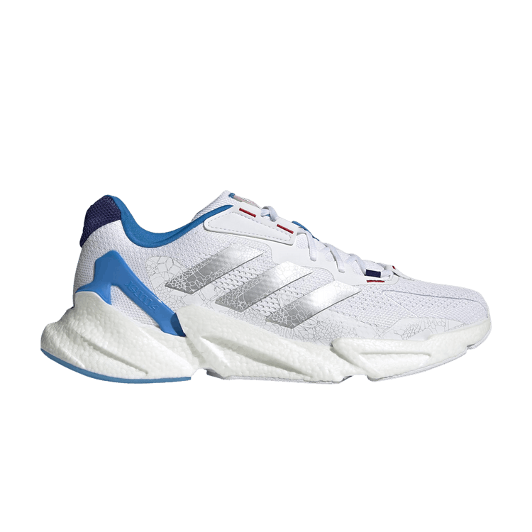 Adidas X9000L4 Cold.RDY 'White Bright Blue' — Cloud White/Silver Metallic/Bright Blue