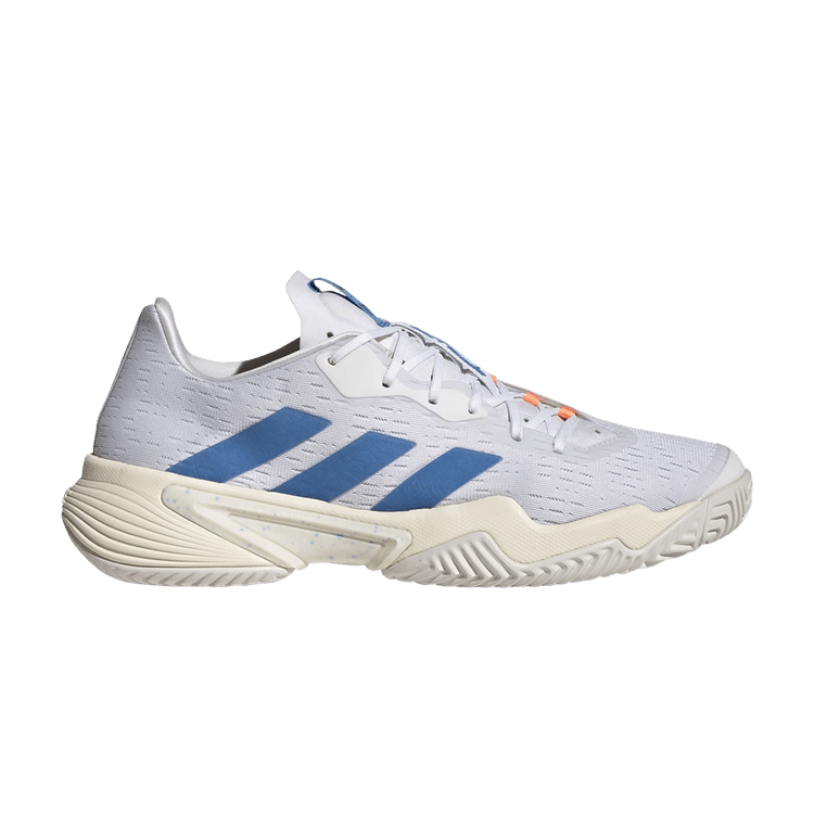 Adidas Barricade 'White Pulse Blue' — Cloud White/Pulse Blue/Mint Ton