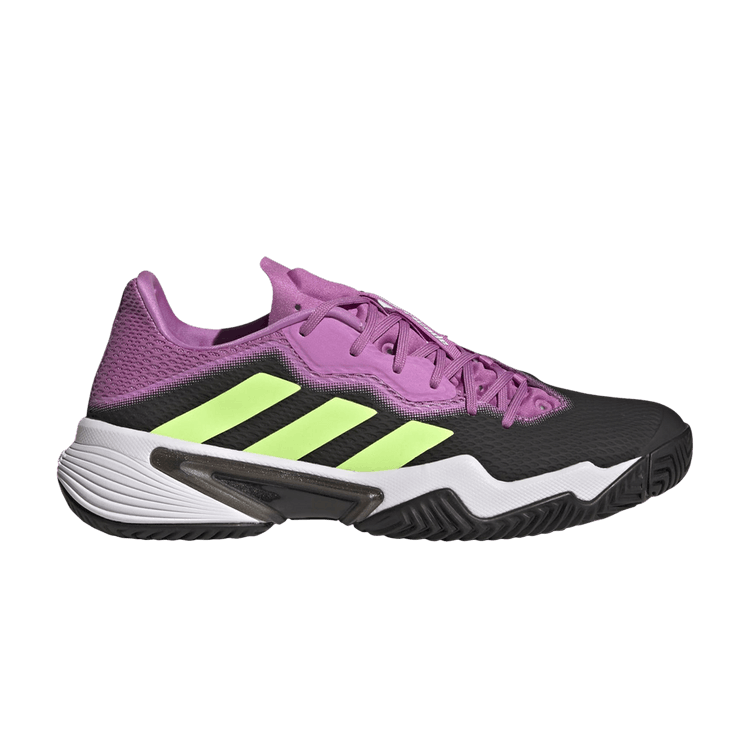 adidas Barricade 'Carbon Pulse Lilac' — Carbon/Signal Green/Pulse Lilac