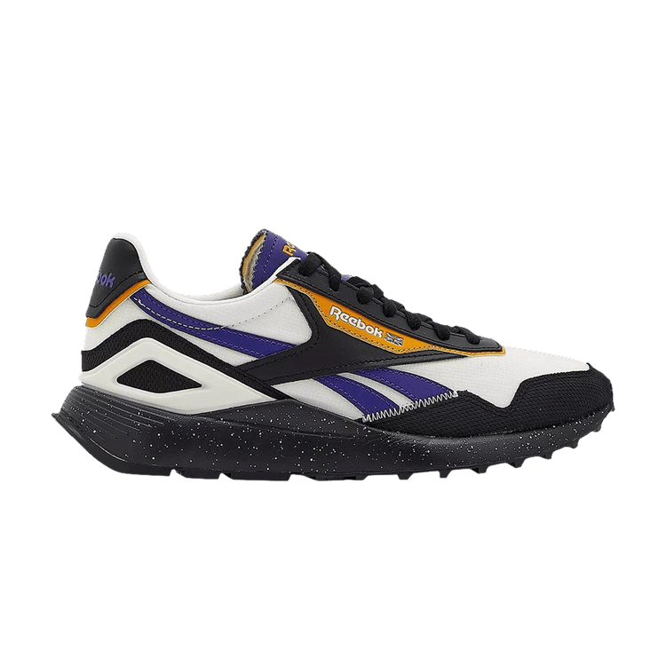 Reebok Classic Leather Legacy AZ 'Chalk Black Bold Purple' — Chalk/Core Black/Bold Purple