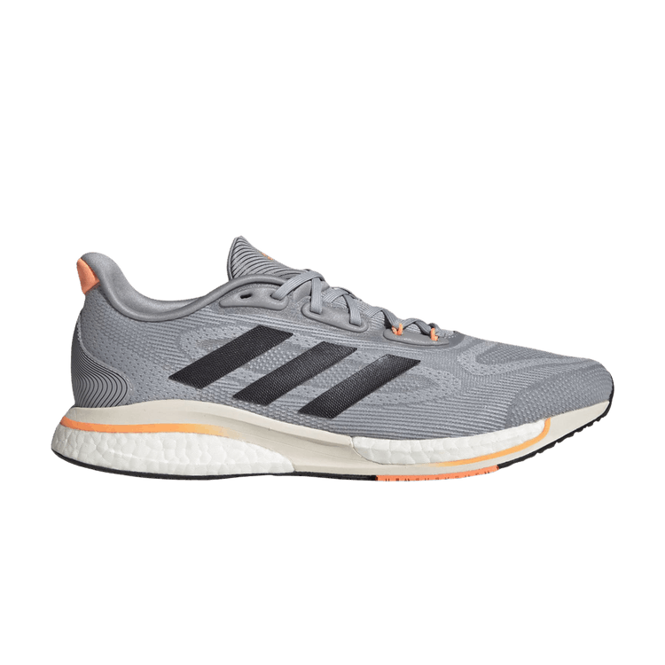 Adidas Supernova+ 'Halo Silver Orange' — Halo Silver/Shadow Navy/Beam Orange