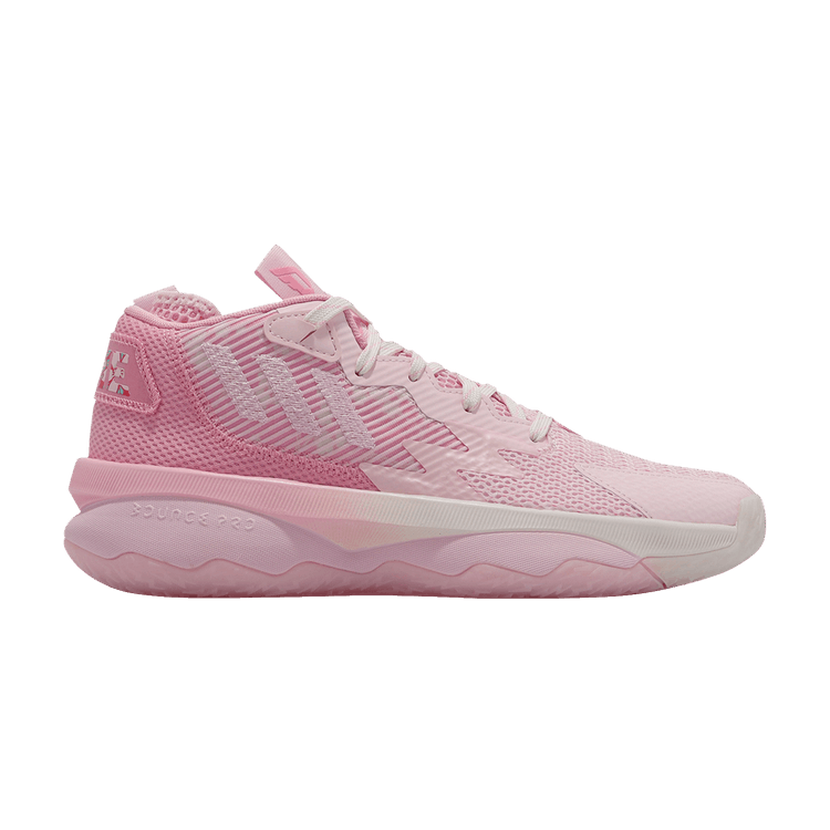 adidas Dame 8 'Sakura' — Clear Pink/Chalk White/Light Pink