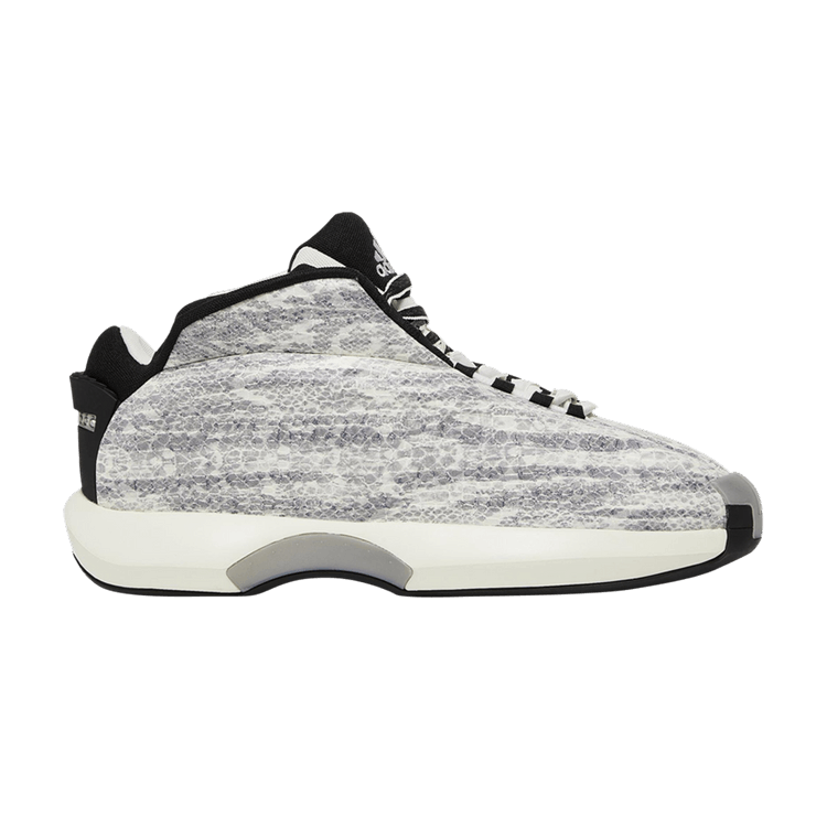 Adidas Crazy 1 'Snakeskin' Sample — Off White/Core Black/Silver Metallic