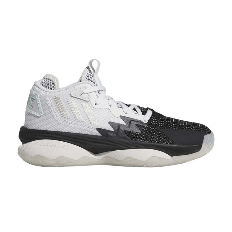 Adidas Dame 8 J 'Dash Grey' — Dash Grey/Grey One/Clear Mint
