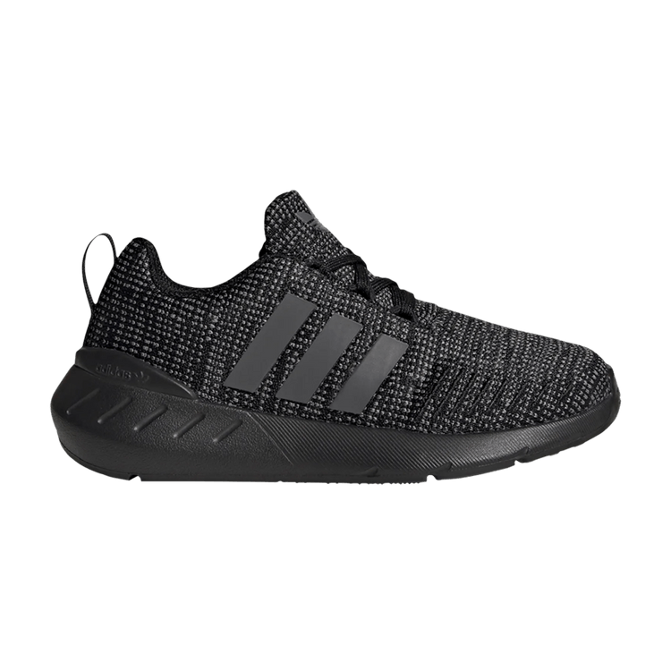 Adidas Swift Run 22 Little Kid 'Black Grey' — Core Black/Grey Five/Cloud White