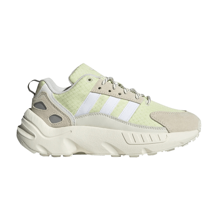 Adidas ZX 22 J 'White Almost Lime' — Off White/Cloud White/Almost Lime