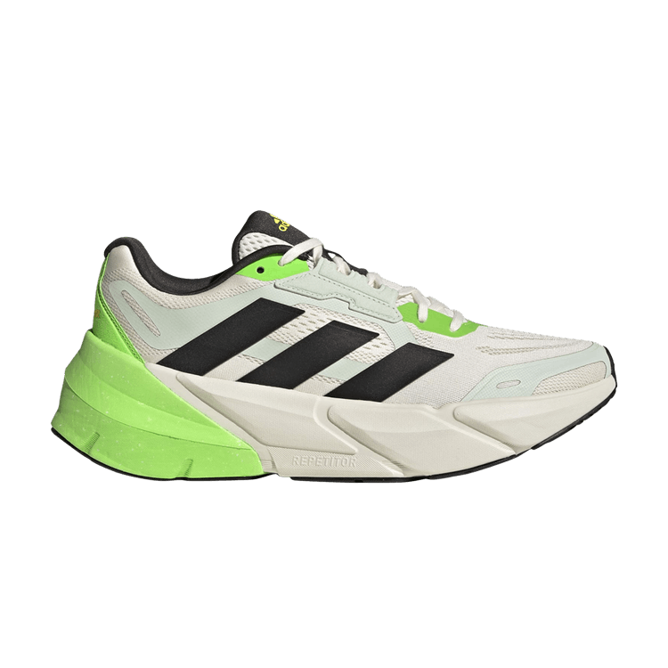 Adidas Adistar 'Chalk White Solar Green' — Chalk White/Core Black/Solar Green