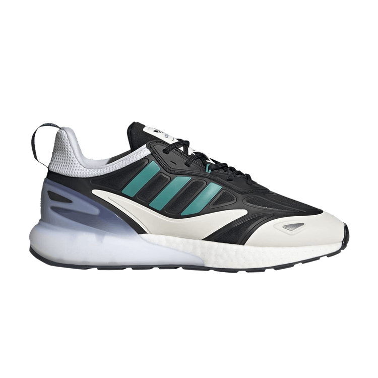 Real Madrid x adidas ZX 2K Boost 2.0 'Third Kit' — Core Black/Blast Emerald/Core Black
