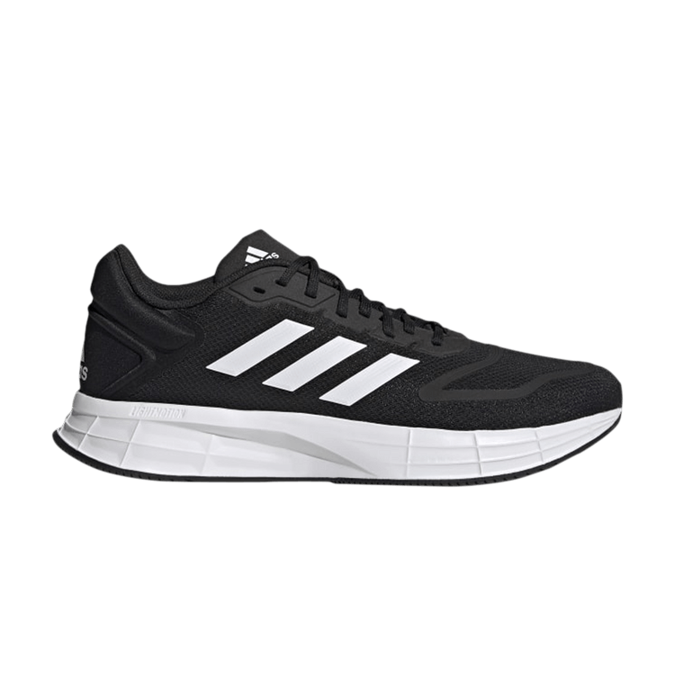 Adidas Duramo 10 Wide 'Black White' — Core Black/Cloud White/Core Black