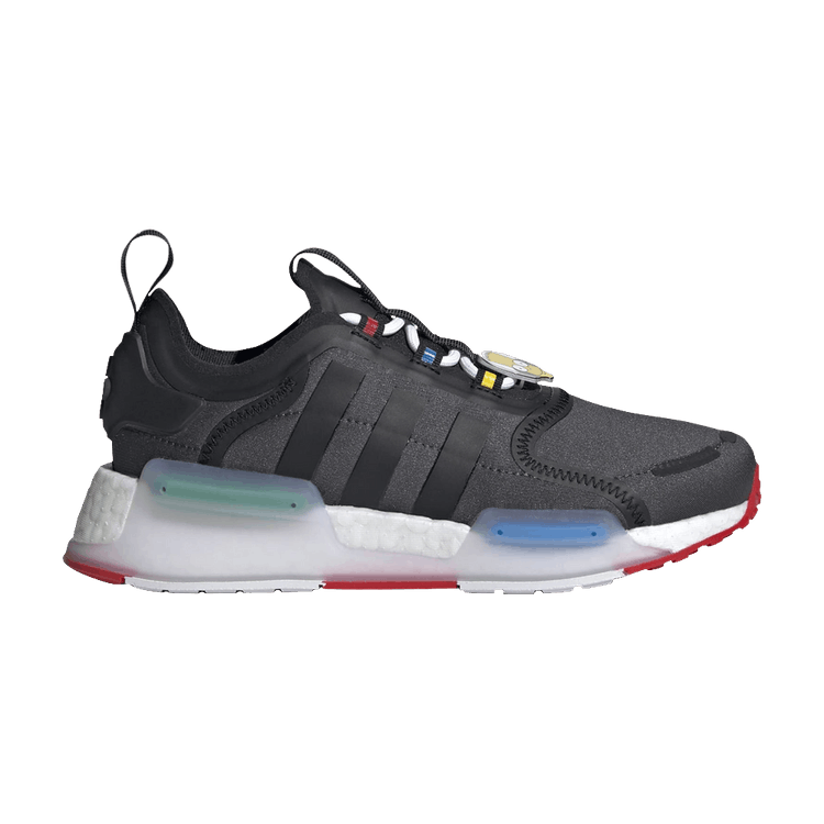 The Simpsons x adidas NMD_V3 J 'Bart Simpson' — Grey Six/Core Black/Cloud White