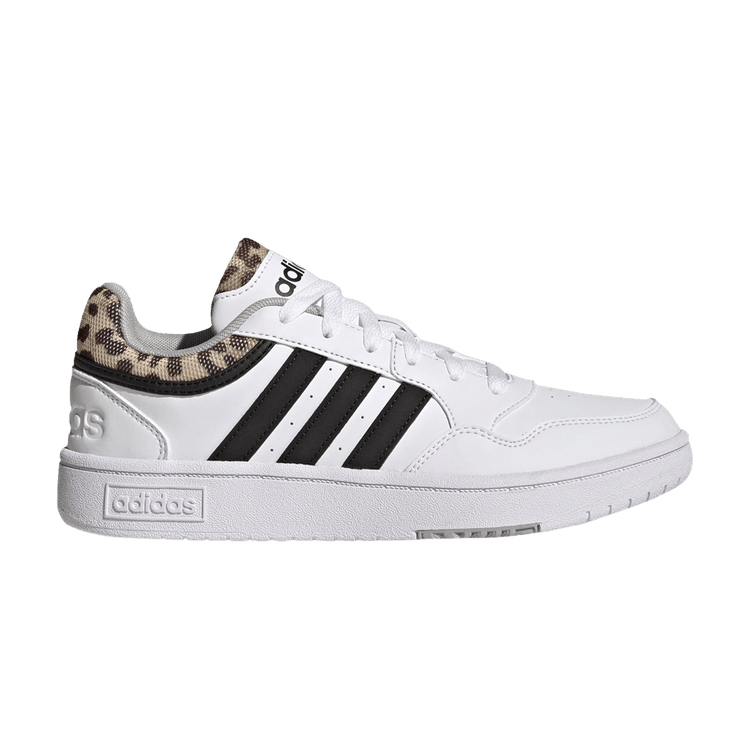 Adidas Wmns Hoops 3.0 'Leopard' — Cloud White/Core Black/Grey Two