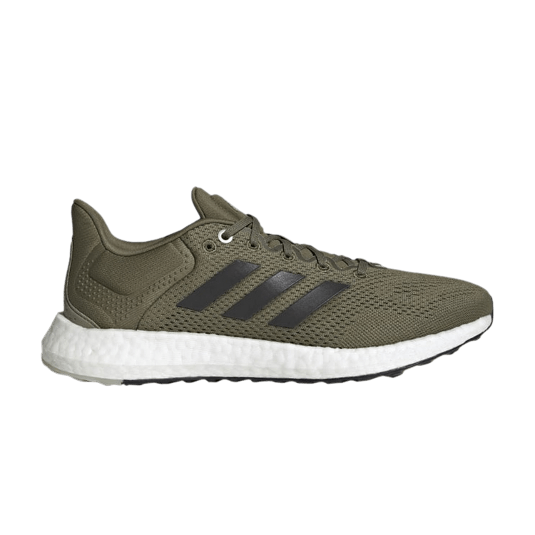 Adidas PureBoost 21 'Focus Olive' — Focus Olive/Core Black/Halo Green
