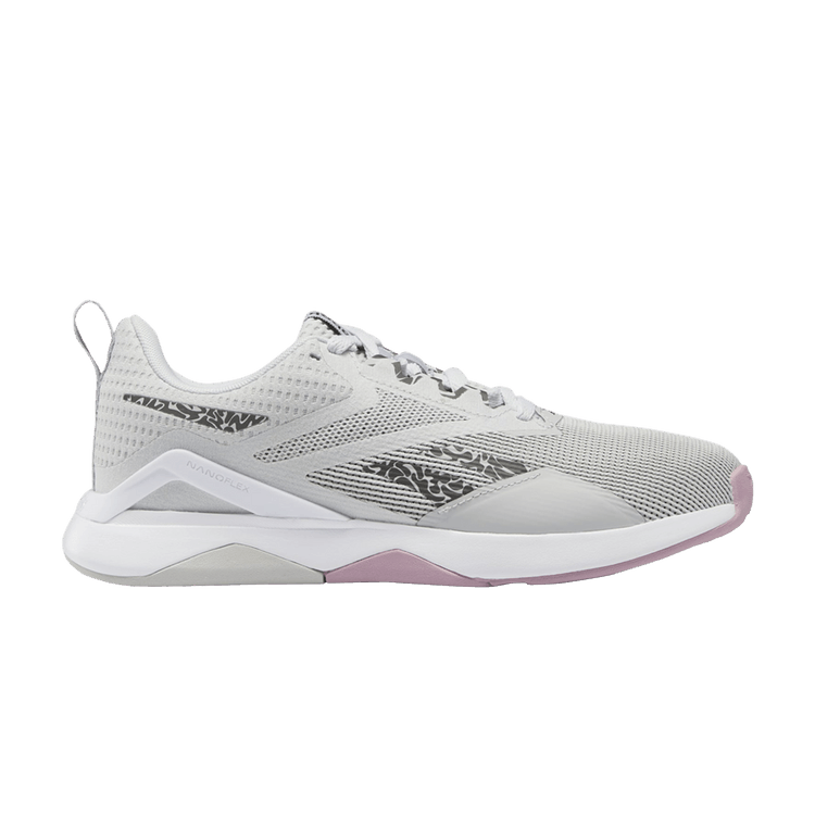 Reebok Wmns Nanoflex TR 2.0 'Pure Grey Infused Lilac' — Pure Grey/Footwear White/Core Black