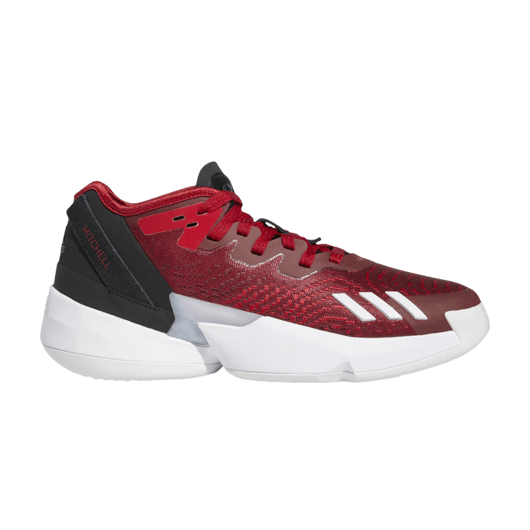 Adidas D.O.N. Issue #4 'Team Power Red' — Team Power Red/Cloud White/Core Black