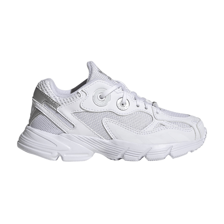 Adidas Astir J 'White Silver Metallic' — Cloud White/Cloud White/Silver Metallic
