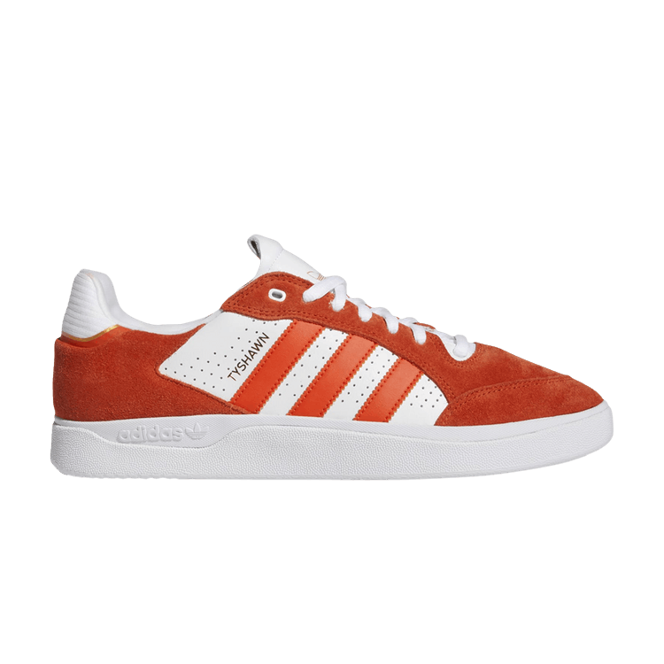 Adidas Tyshawn Low 'Collegiate Orange' — Collegiate Orange/Collegiate Orange/Cloud White