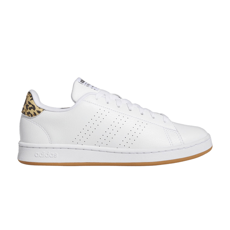 Adidas Wmns Advantage Court 'White Camo' — Cloud White/Cloud White/Core Black