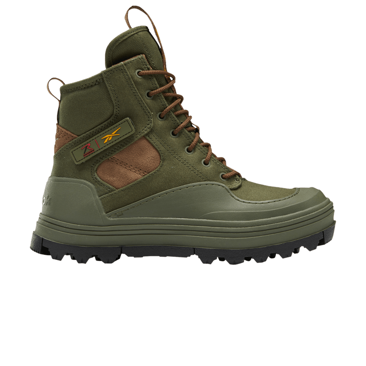 Reebok Rothco x Wmns Club C Cleated Mid 'Moss Green' — Moss Green/Just Brown/Core Black