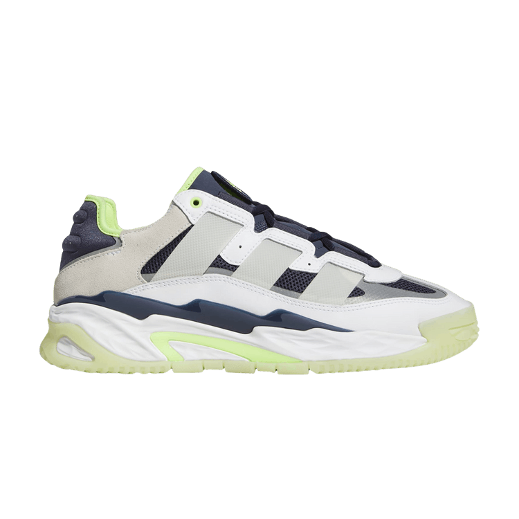 Adidas Niteball 'White Shadow Navy Green' — Cloud White/Shadow Navy/Signal Green