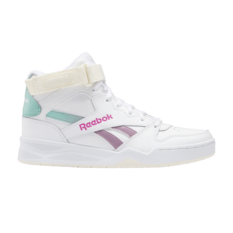 Reebok Wmns Royal BB4500 High Strap 'White Infused Lilac Teal' — Footwear White/Infused Lilac/Semi Classic Teal