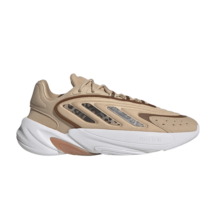 Adidas Wmns Ozelia 'Magic Beige Leopard' — Magic Beige/Wild Brown/Gold Metallic