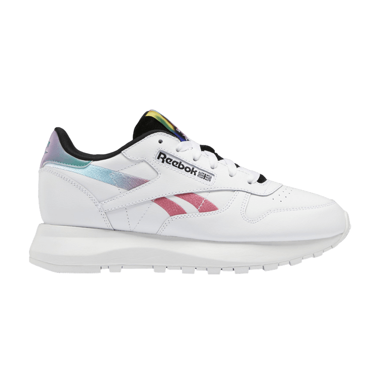Nao Serati x Reebok Wmns Classic Leather SP 'Pride' — Footwear White/Prelude Purple/Core Black