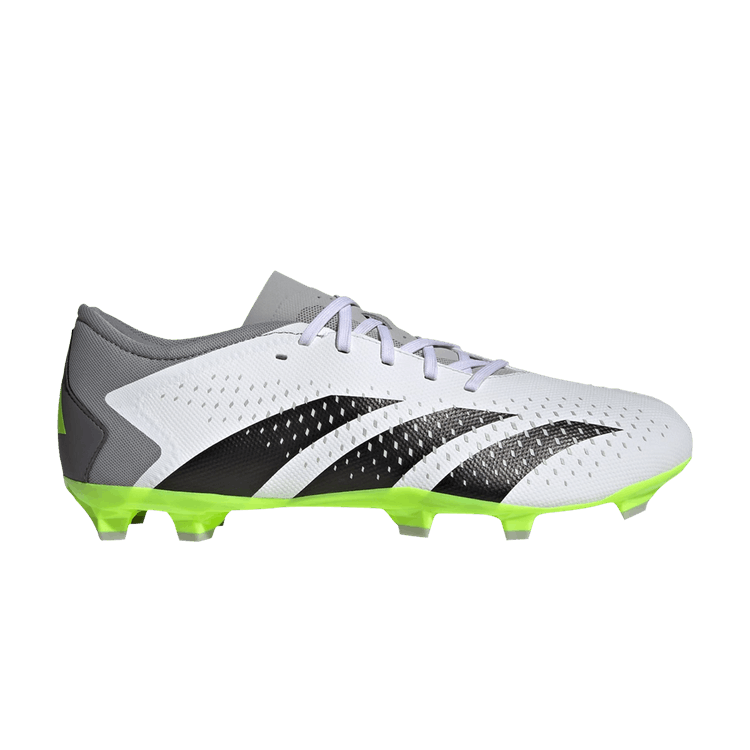 Adidas Predator Accuracy.3 Low FG 'Crazyrush Pack' — Cloud White/Core Black/Lucid Lemon