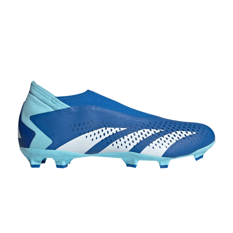Adidas Predator Accuracy.3 Laceless FG 'Marinerush Pack' — Bright Royal/Cloud White/Bliss Blue