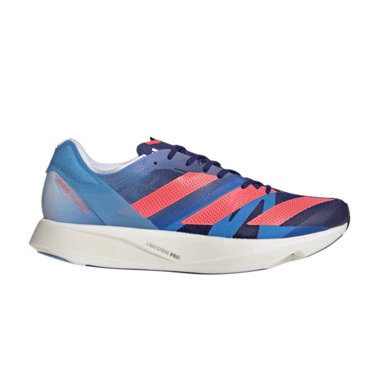 Adidas Adizero Takumi Sen 8 'Legacy Indigo Turbo' — Legacy Indigo/Turbo/Sky Rush