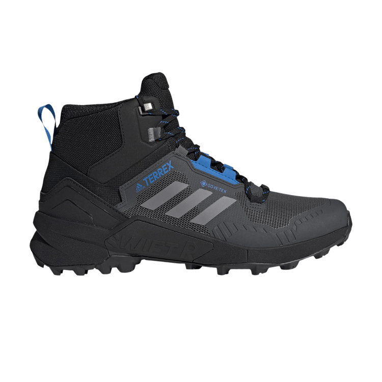 Adidas Terrex Swift R3 Mid GORE-TEX 'Black Grey Blue Rush' — Core Black/Grey Three/Blue Rush