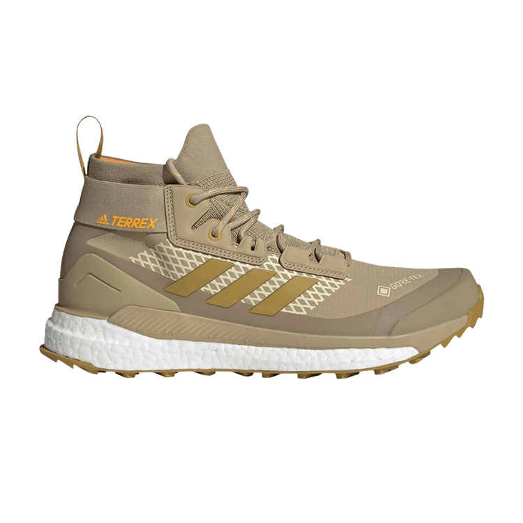 Adidas Terrex Free Hiker GTX 'Beige Tone Gum' — Beige Tone/Victory Gold/Flash Orange