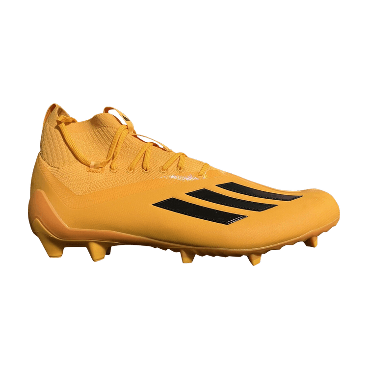Adidas Adizero Primeknit Cleats 'Yellow Black' — Yellow Black