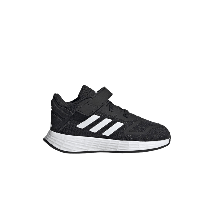 Adidas Duramo 10 Elastic Lace I 'Core Black' — Core Black/Cloud White/Core Black