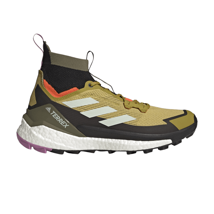 adidas Terrex Free Hiker 2 'Pulse Olive Impact Orange' — Pulse Olive/Linen Green/Impact Orange