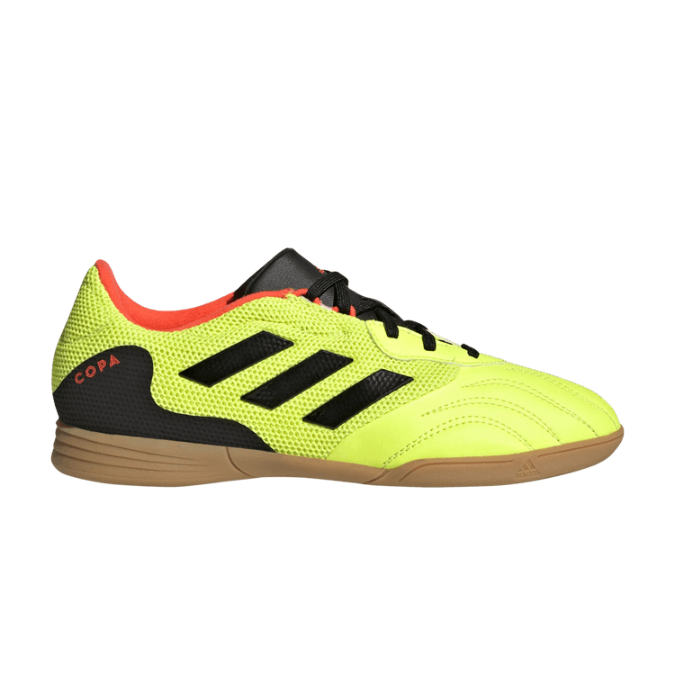Adidas Copa Sense.3 IN J 'Game Data Pack' — Team Solar Yellow/Core Black/Solar Red