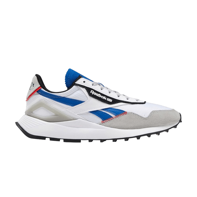 Keith Haring x Reebok Classic Leather Legacy AZ 'Dancing Figures Heel Print' — Footwear White/Pure Grey 3/Vector Blue