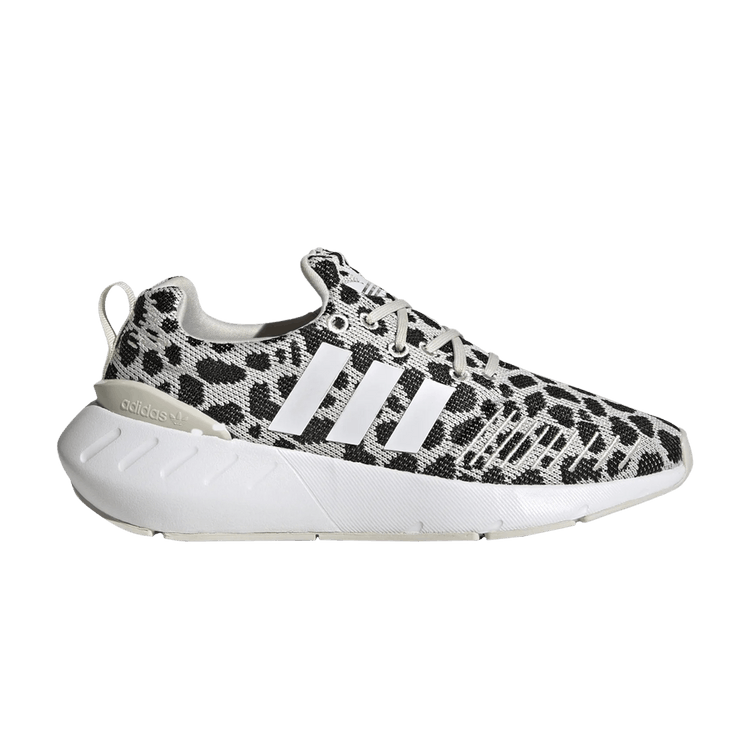 Adidas Swift Run 22 J 'Polka Dot' — Talc/Cloud White/Core Black